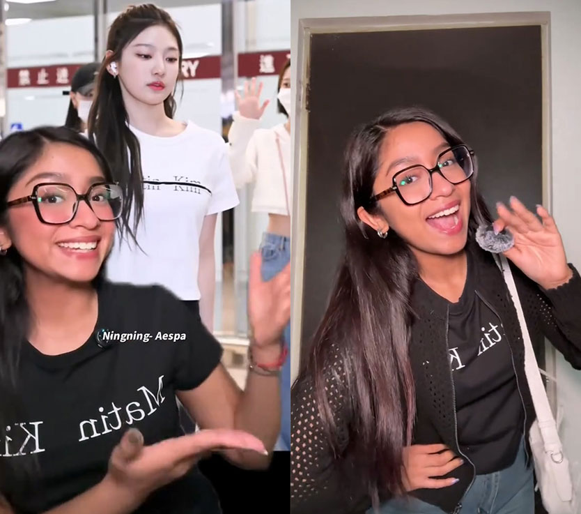 마뗑킴 멕시코 인플루언서 마케팅 사례 (출처: 인스타그램, 틱톡)