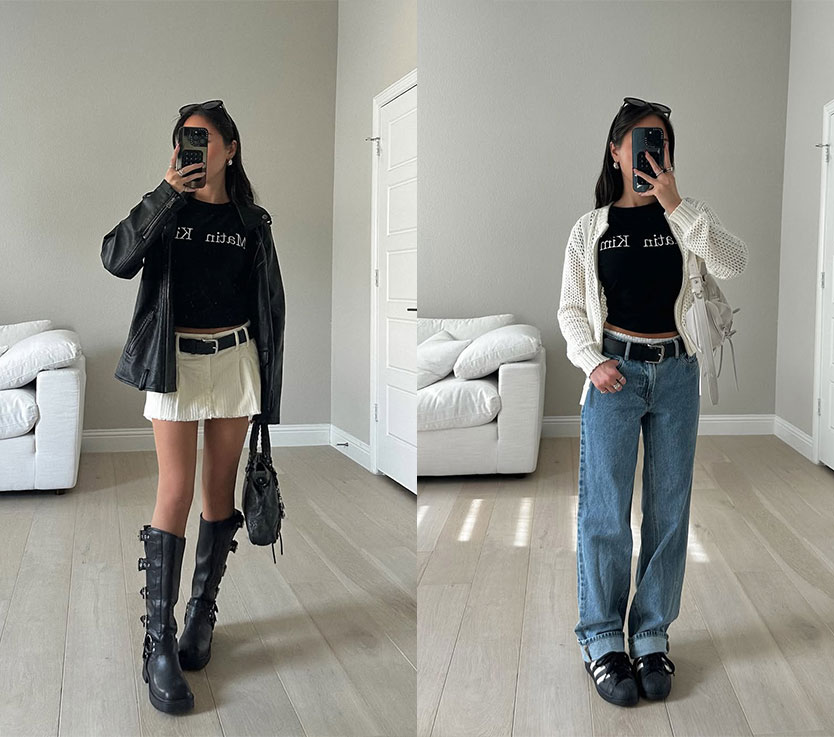 패션 미국 인플루언서 마케팅 (출처: 틱톡, 인스타그램)