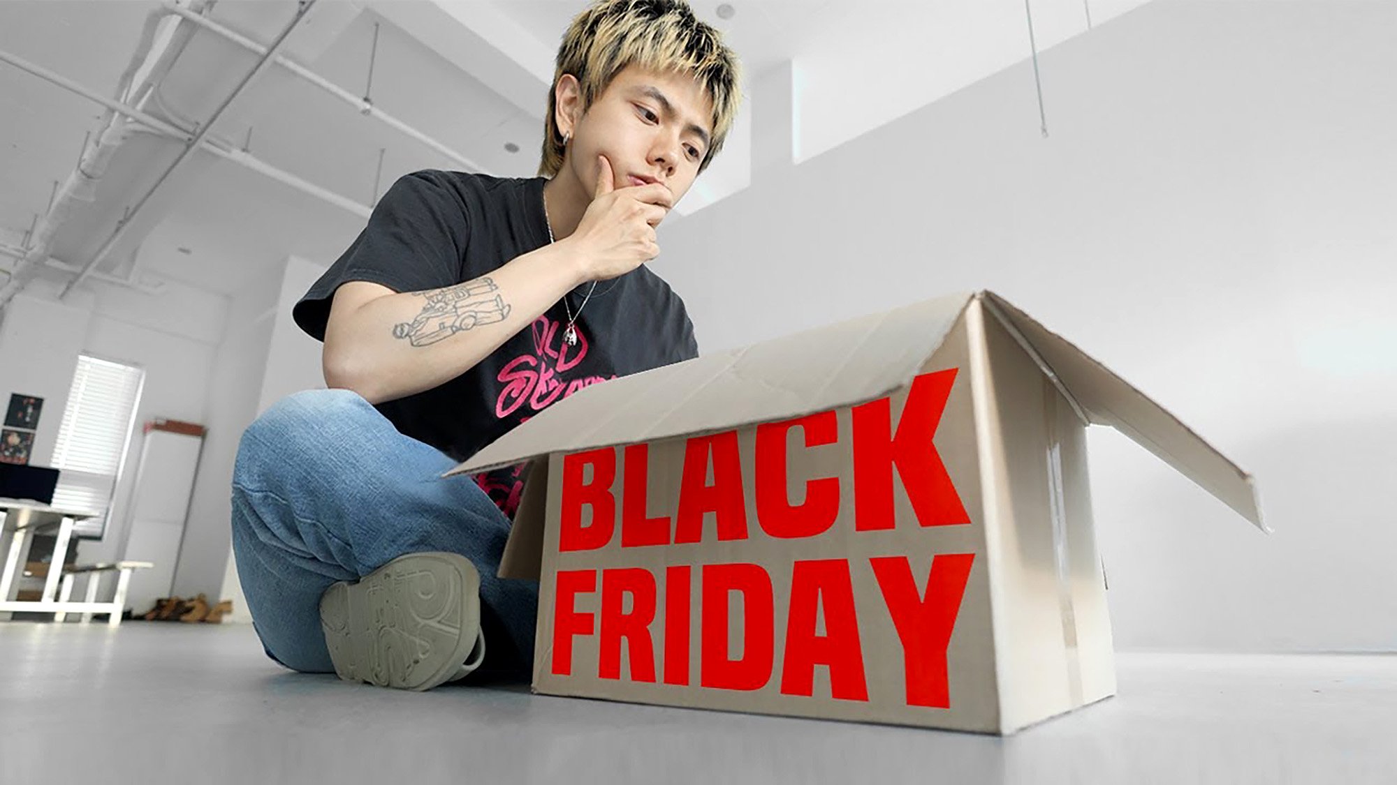 블랙프라이데이 시즌 패션 인플루언서 제품 추천 콘텐츠