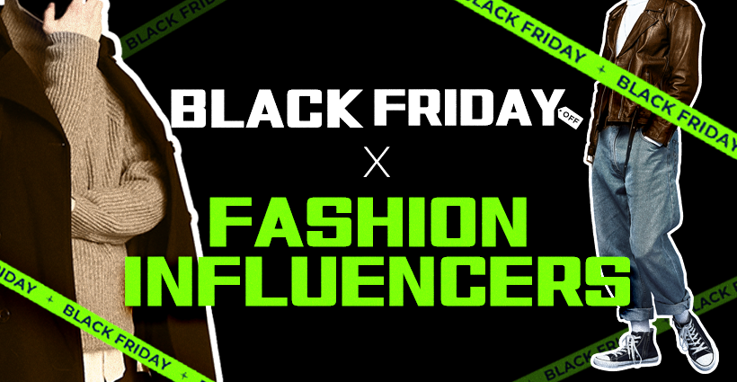 블랙프라이데이 패션 인플루언서 마케팅