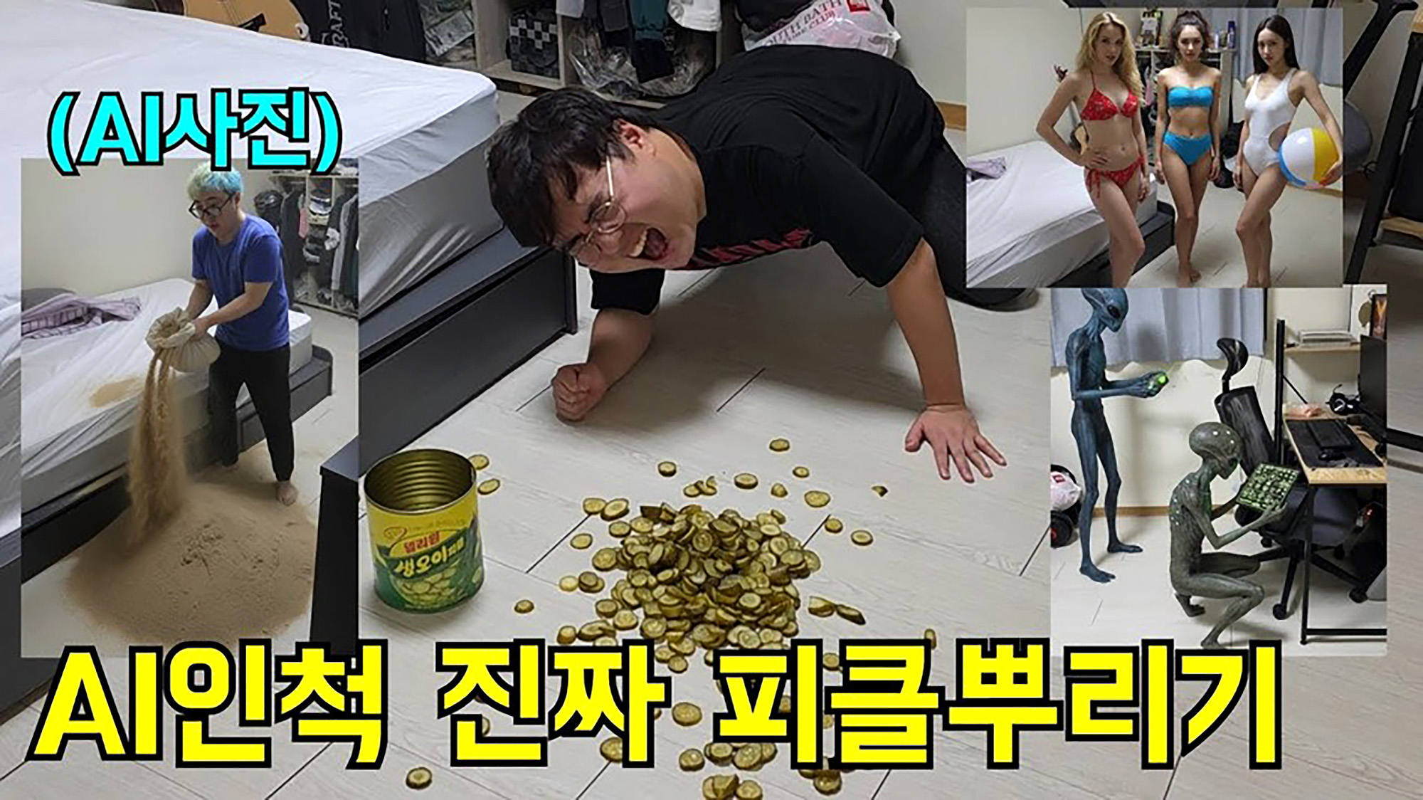 AI 사진을 활용한 상황극 콘텐츠