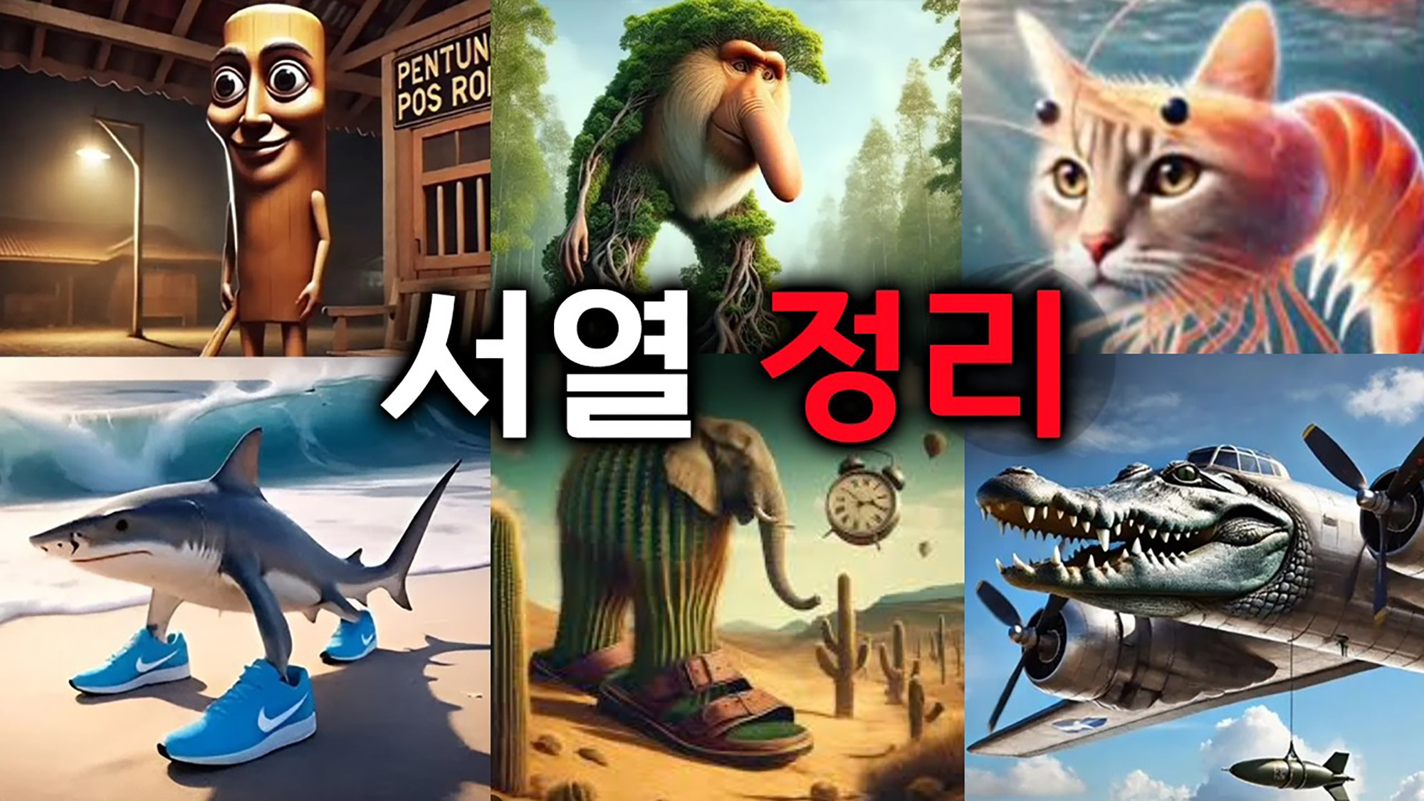 Italian Brainrot 밈 파생 콘텐츠 (출처: 지식돼지 유튜브)